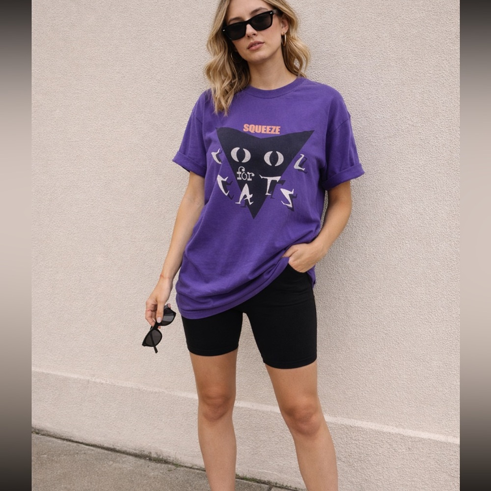 Purple Graphic T-Shirt